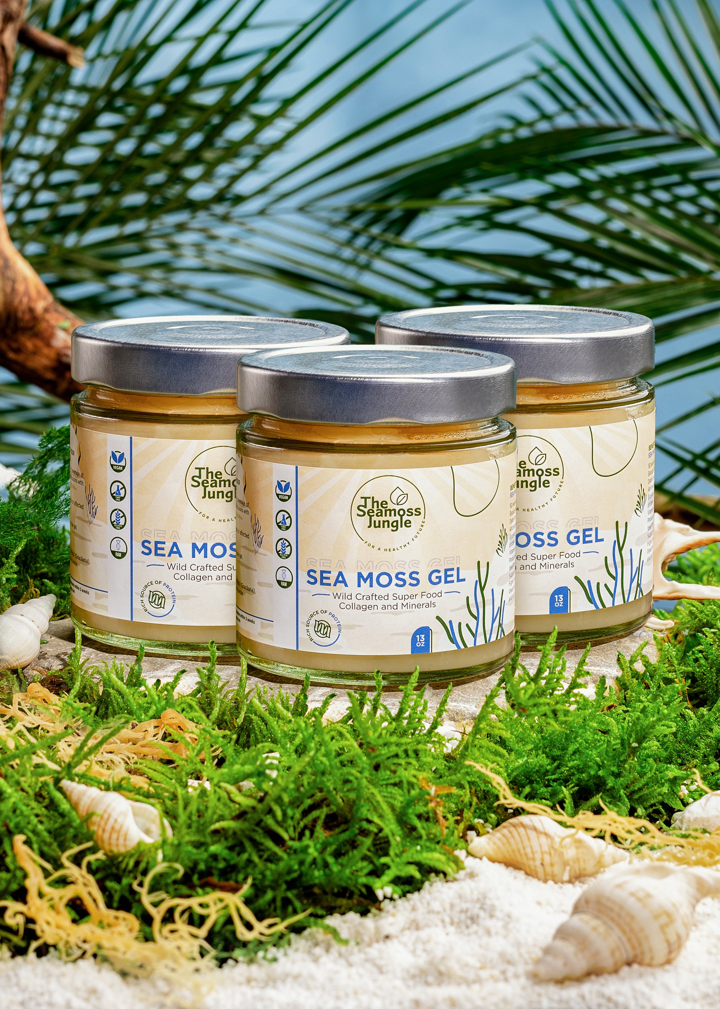 Sea Moss Gel - 3 Jar Bundle