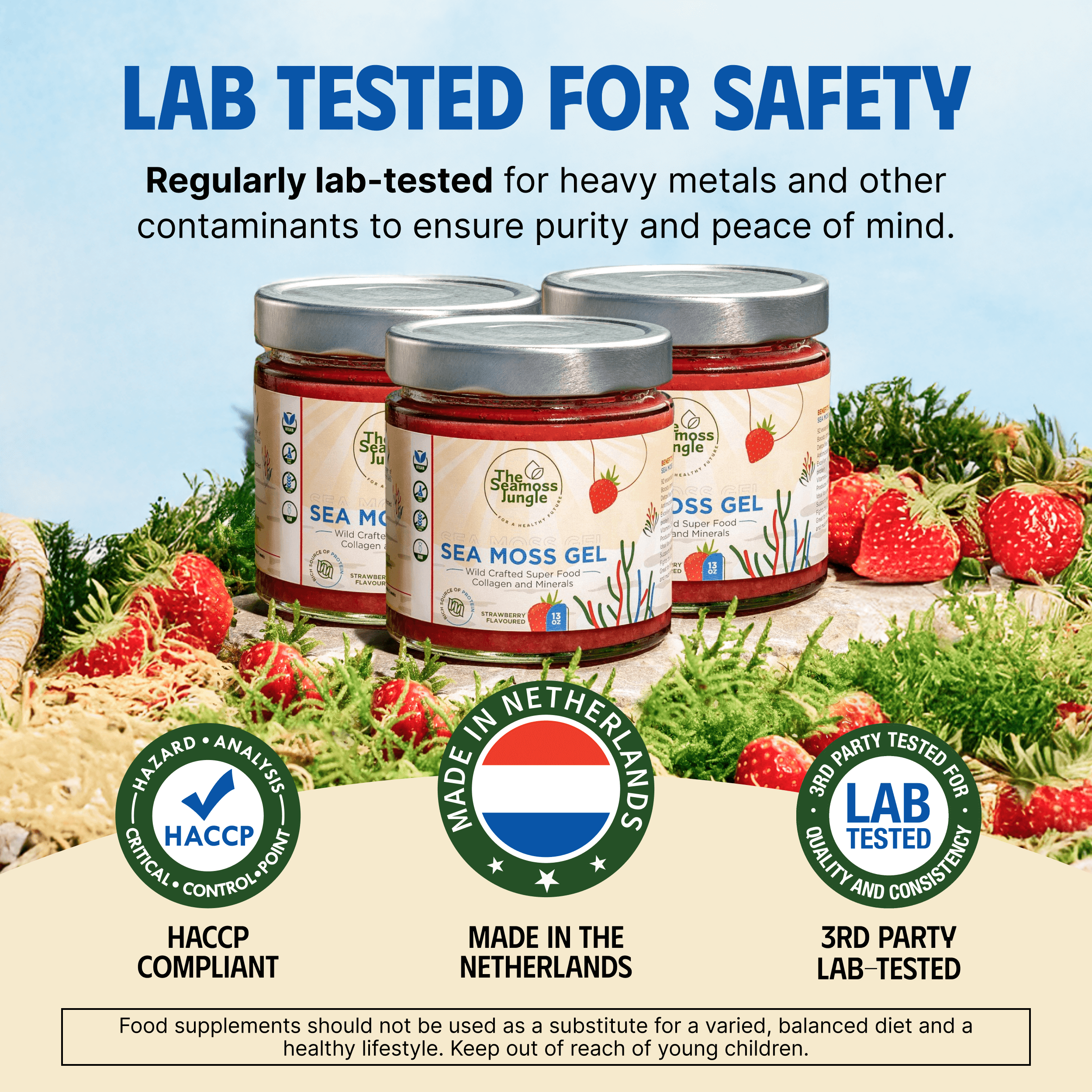 Sea Moss Gel - Strawberry