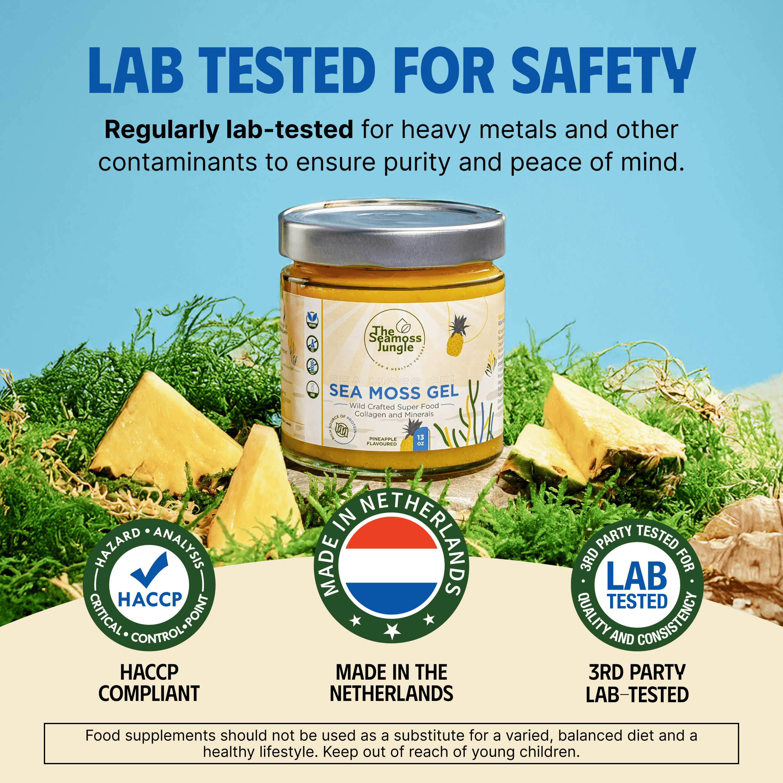 Sea Moss Gel - Pineapple