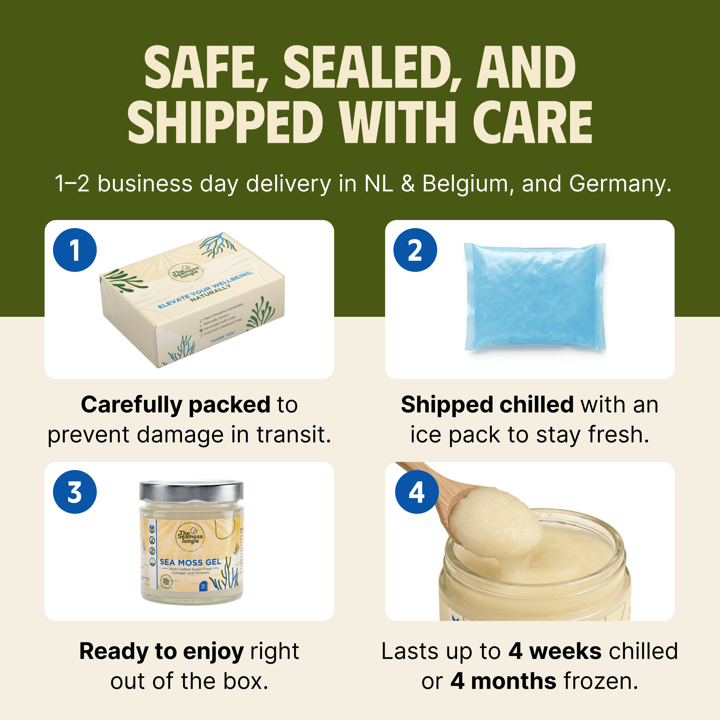 Sea Moss Gel - Golden